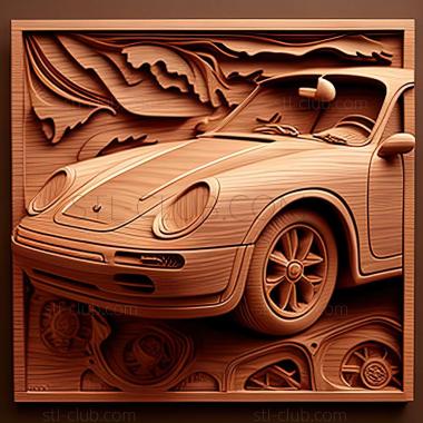 3D модель Porsche 754 (STL)